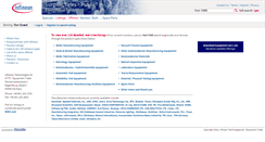 Desktop Screenshot of infineonsurplus.com
